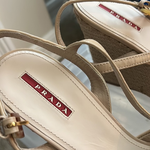 Prada wedge sandals - Picture 5 of 6